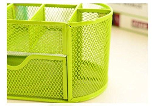 Office Product - Blue Black Green Red Desk Pen Pencil Makeup Brush Organizer - Excellent For Keeping Your Table Organized - Decorate Your Room With This Stylish Accessory