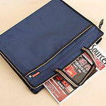 Office Product - Blue Black Waterproof Folder Paper Magazine Documents Bag - Use This Super Cool Classy Elegant Bag To Organize All Your Stuff