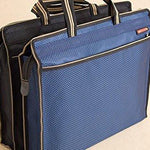 Office Product - Blue Black Waterproof Folder Paper Magazine Documents Bag - Use This Super Cool Classy Elegant Bag To Organize All Your Stuff