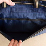 Office Product - Blue Black Waterproof Folder Paper Magazine Documents Bag - Use This Super Cool Classy Elegant Bag To Organize All Your Stuff