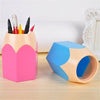 Office Product - Blue Pink Desk Pen Pencil Makeup Brush Organizer - Excellent For Keeping Your Table Organized - Decorate Your Room With This Stylish Accessory