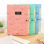 Office Product - Cool Elegant Cute Orange Green Blue File Folders - Expanding File Folders - Has Eight Pockets - Excellent Deal - Claim Yours Now