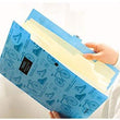 Office Product - Cool Elegant Cute Orange Green Blue File Folders - Expanding File Folders - Has Eight Pockets - Excellent Deal - Claim Yours Now
