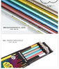 Office Product - LightningStore Marco 12 Colors Black Wood Metallic Colored Pencils Lapis De Cor Student Professional Drawing Pencil