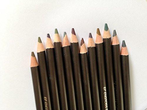 LightningStore Peroci Black Wood Soft Pastel Pencil Professional Color
