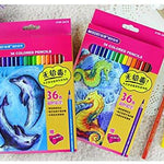 Office Product - Marco 36 Colors Oil Based Colored Pencils- Colored Pencils 36 -Colored Pencils 36 Count- Colored Pencils In Bulk- Colored Pencils Classpack