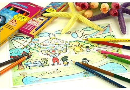 Office Product - Marco 36 Colors Oil Based Colored Pencils- Colored Pencils 36 -Colored Pencils 36 Count- Colored Pencils In Bulk- Colored Pencils Classpack