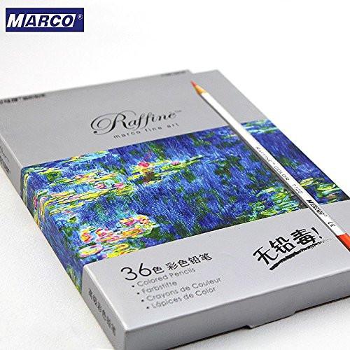Office Product - Marco Colored Pencils- Colored Pencils 36 -Colored Pencils 36 Count- Colored Pencils Raffine- Colored Pencils In Bulk - Colored Pencils Classpack