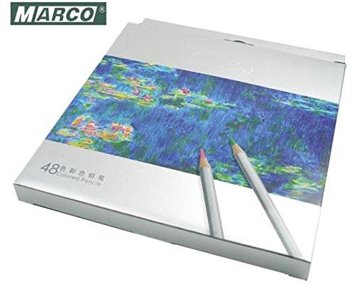 Office Product - Marco Colored Pencils- Colored Pencils 48 -Colored Pencils 48 Count- Colored Pencils Raffine- Colored Pencils In Bulk - Colored Pencils Classpack