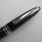 Office Product - Pressing Classic Black White Clip Durable Plastic Refillable Long-term Use Inexpensive Good Writing Pen