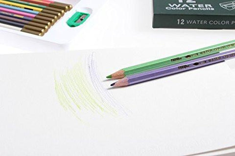 Tonghe Watercolor Painting Colored Pencils- Colored Pencils 12 -Colore –  LightningStore