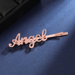 Custom Hair Clips - Personalized Hair Clip with Name - Custom Hair Pins Accessories - Monogram Hair Clip -
