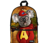 PC Accessory - LightningStore Cute Children Austrailian Koala Bear Wearing Red Sweater Jacket Hat School Bags Kindergarten Girls Boys Kid Backpack Cartoon Toys Fashion Animal Schoolbag CasualBook Mochila Escolar
