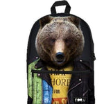PC Accessory - LightningStore Cute Children Hipster Bear Wearing Clothes School Bags Kindergarten Girls Boys Kid Backpack Cartoon Toys Fashion 3D Animal Schoolbag Casual Kids Shoulder Book Bag Mochila Escolar