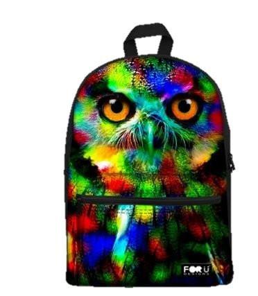 PC Accessory - LightningStore Cute Children Rainbow Owl School Bags Kindergarten Girls Boys Kid Backpack Cartoon Toys Fashion 3D Animal Schoolbag Casual Kids Shoulder Book Bag Mochila Escolar