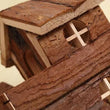 Pet Products - Cute Adorable Brown Church Hamster Rat Guinea Pig Home - Excellent For Putting Inside The Cage - Decorate And Personalize Your Pet's House With This Lovely Accessory - A Must Have For All Pet Lovers