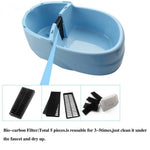 Pet Products - LightningStore 2.5 Liter Pet Dog Cat Animal Feeder Fountain Bowl - Automatic Water Dispenser - Excellent For Your Pets