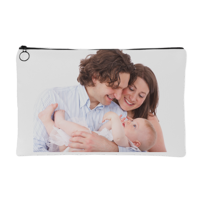 Custom Personalized Photo Pouch - Turn Your Photos into a Pouch Pencil Case Makeup Bag