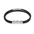 Personalized Engraved Bracelet - Custom Gifts Engraving Birthday Valentine Jewelry Gift for Boyfriend Girlfriend Son Husband Wife Dad Mom Father Mother Gift Male Female