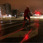 Safety Light - Bicycle Tail Light Safety Night LED With Cool Laser Accessories