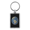 World Map Globe Keychain - Earth Keychain - Space Keychain - World Travel Adventurer Gift - Men and Women's Keychain