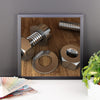 Screws Nuts And Bolts Engineering Framed Photo Poster Wall Art Decoration Decor For Bedroom Living Room