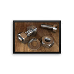 Screws Nuts And Bolts Engineering Framed Photo Poster Wall Art Decoration Decor For Bedroom Living Room