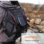 Solar Power Bank With 20000 MAh Waterproof Battery