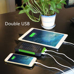 Solar Power Bank With 20000 MAh Waterproof Battery