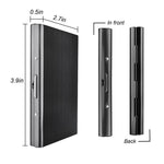 Stainless Steel Metal Credit Card With RFID Blocking
