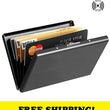 Stainless Steel Metal Credit Card With RFID Blocking