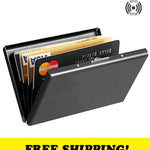 Stainless Steel Metal Credit Card With RFID Blocking