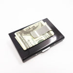 Stainless Steel Metal Credit Card With RFID Blocking