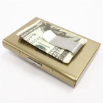 Stainless Steel Metal Credit Card With RFID Blocking