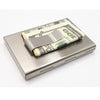Stainless Steel Metal Credit Card With RFID Blocking