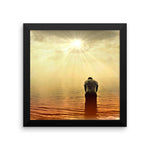Sunrise Ocean Redemption Framed Photo Poster Wall Art Decoration Decor For Bedroom Living Room