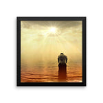 Sunrise Ocean Redemption Framed Photo Poster Wall Art Decoration Decor For Bedroom Living Room