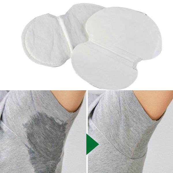 Sweat Pads For Clothing - The Ideal Solution For Absorbing Perspiration Around Armpits (50 Pieces - 25 Packs Of 2)