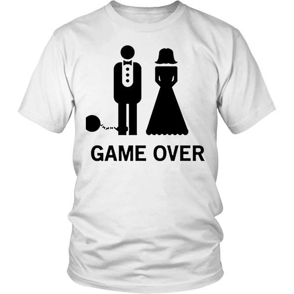 T-shirt - Game Over T-Shirt For Newly Wed Guys