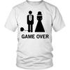 T-shirt - Game Over T-Shirt For Newly Wed Guys