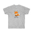 T-Shirt - The Cute Adorable Red Fox Ultra Cotton T-Shirt