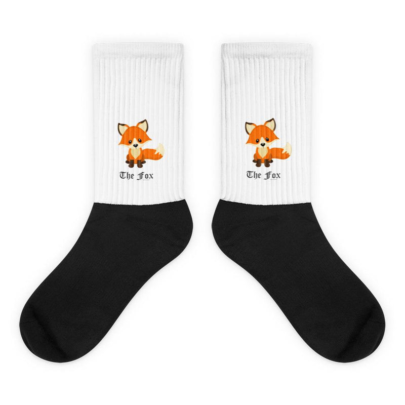 The Cute Adorable Red Fox Socks