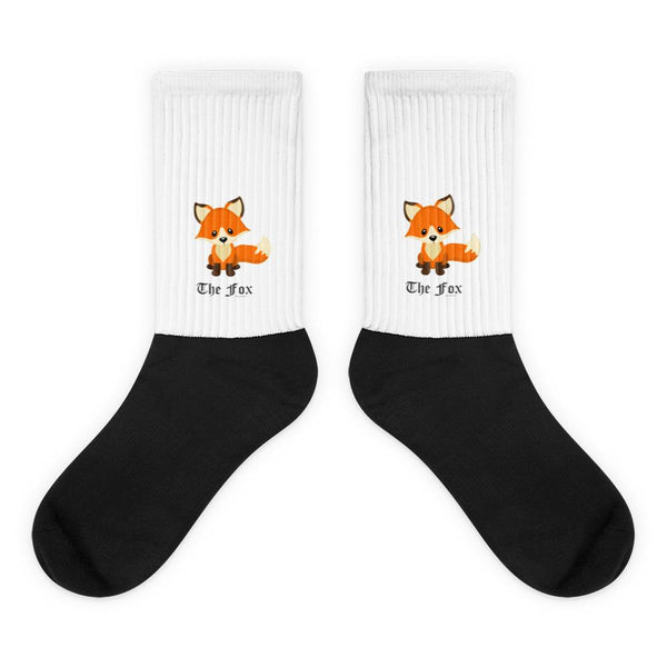 The Cute Adorable Red Fox Socks