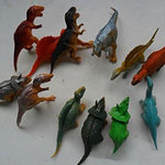 Toy - 1 Dozen 12 Pieces Dinosaur Action Figure Toy Set - Excellent Gifts For Children - Velociraptor Raptor Tyrannosaurus Rex T-Rex Triceratops