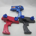 Toy - Beyblade Dual Launcher For Beyblade Metal Fusion Spinning Top Toys - Comes In Red & Blue & Black Color - Click To See More Images