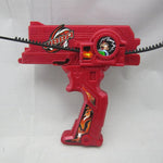 Toy - Beyblade Dual Launcher For Beyblade Metal Fusion Spinning Top Toys - Comes In Red & Blue & Black Color - Click To See More Images