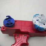 Toy - Beyblade Dual Launcher For Beyblade Metal Fusion Spinning Top Toys - Comes In Red & Blue & Black Color - Click To See More Images