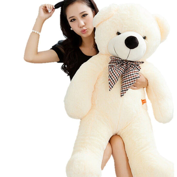 Toy - LightningStore 100CM Giant Teddy Bear Plush Toys Stuffed Ted Cheap Pirce Gifts For Kids Girlfriends Christmas