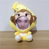 Toy - LightningStore 18cm Cute Customizable Photo Face DIY Monkey Pig Rabbit Snake Tiger Chicken Cow Jaguar Donkey Frog Bee Keychain Doll Realistic Looking Stuffed Animal Plush Toys Plushie Children's Gifts