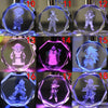 Toy - LightningStore 23 Designs!!!! Dragon Ball Z Crystal Keychain LED Pendant Collectible Gift